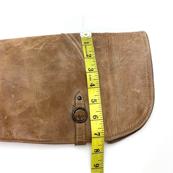 FRYE Jane Western Riding Knees High Boot in Beige Taupe Burnished Antique Size 7 - Picture 12 of 16